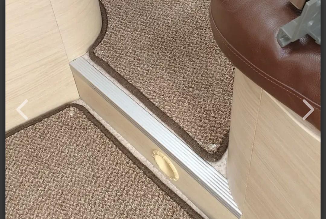 Basic caravan carpet